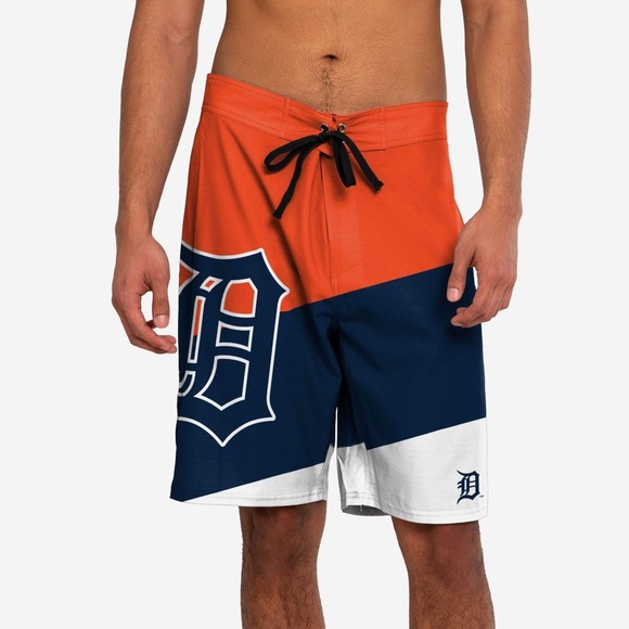 Detroit Tigers Color Dive Boardshorts - Picture 1 of 2